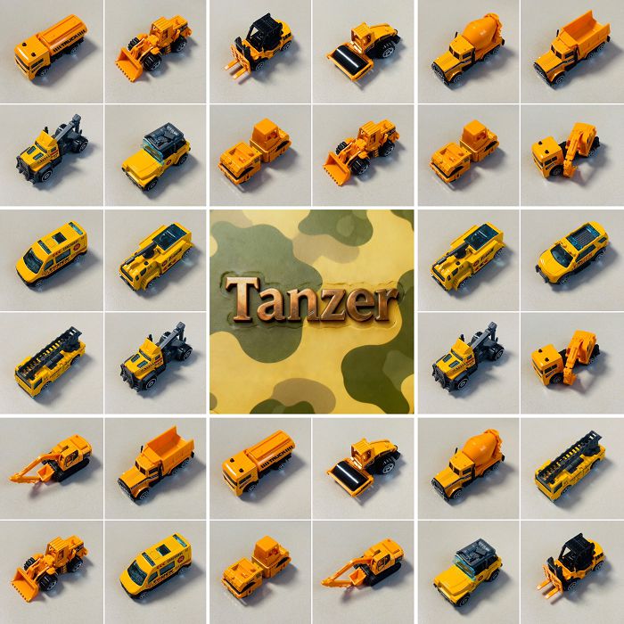 Tanzer建筑工程工地汽车模型-儿童静态玩具-合金滑行-GC-HH1系列