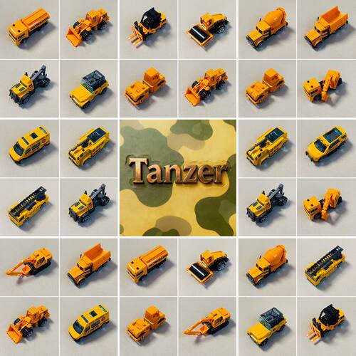 Tanzer建筑工程工地汽车模型-儿童静态玩具-合金滑行-GC-HH1系列