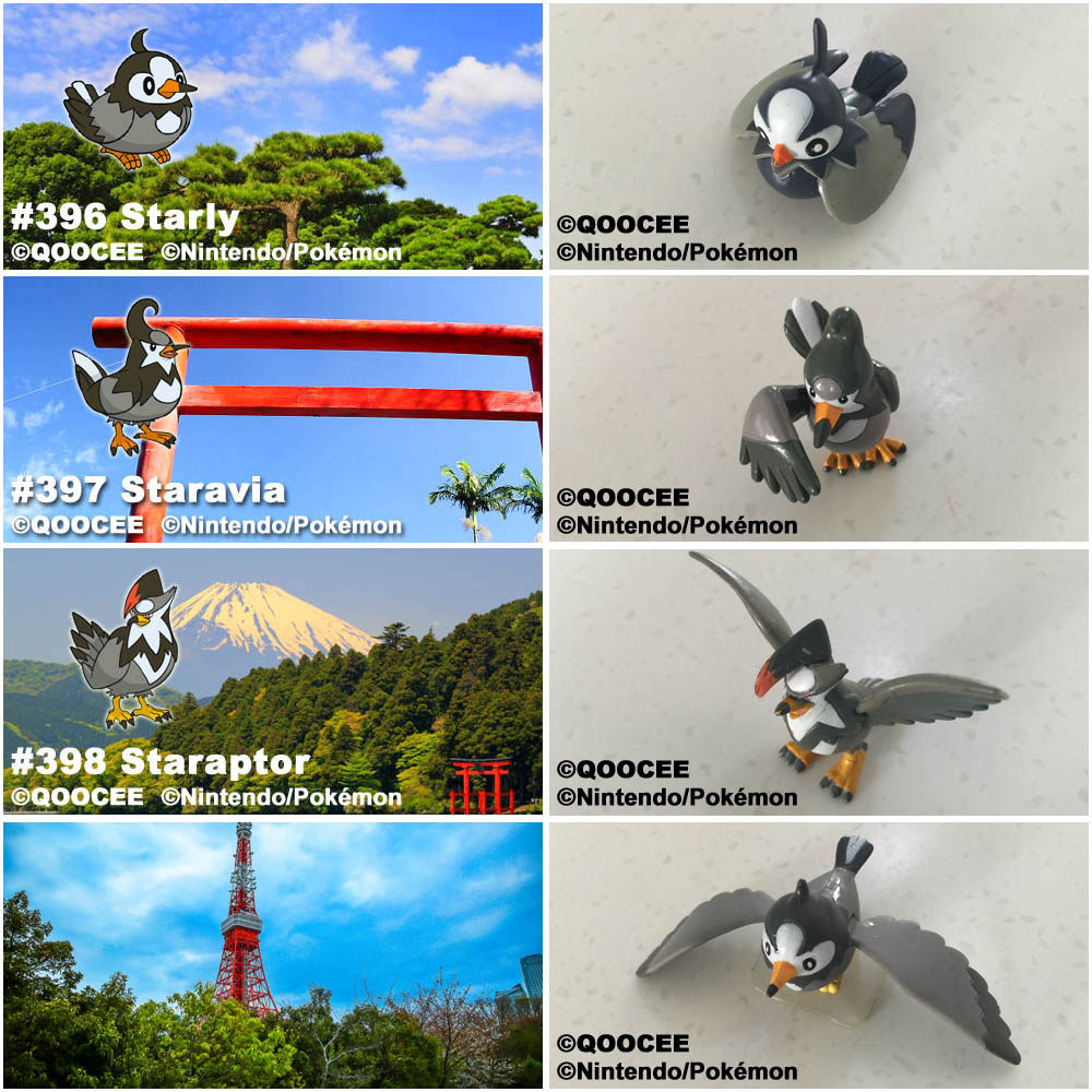 鹊城口袋妖怪-宠物小精灵福袋-精灵宝可梦-姆克儿-姆克鸟-姆克鹰