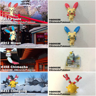 鹊城口袋妖怪-宠物小精灵福袋-正电拍拍-负电拍拍-风铃铃-铃铛响