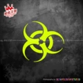 6cm Reflective Fluorescent Green (Single Sheet)