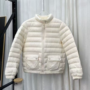 2025新品高定排骨羽绒服女童立领羽绒服排骨轻羽绒服衬衫羽绒服