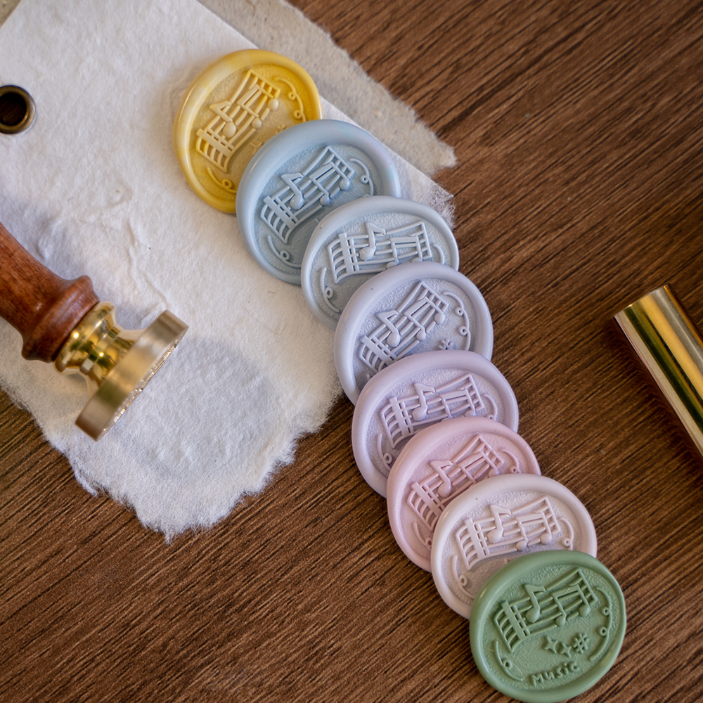 橙子手帐studio火漆印章6月新款