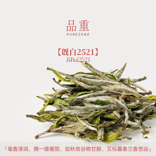 品重『既白2521』2025年头采特级白牡丹王中王福鼎白茶方家山茶叶