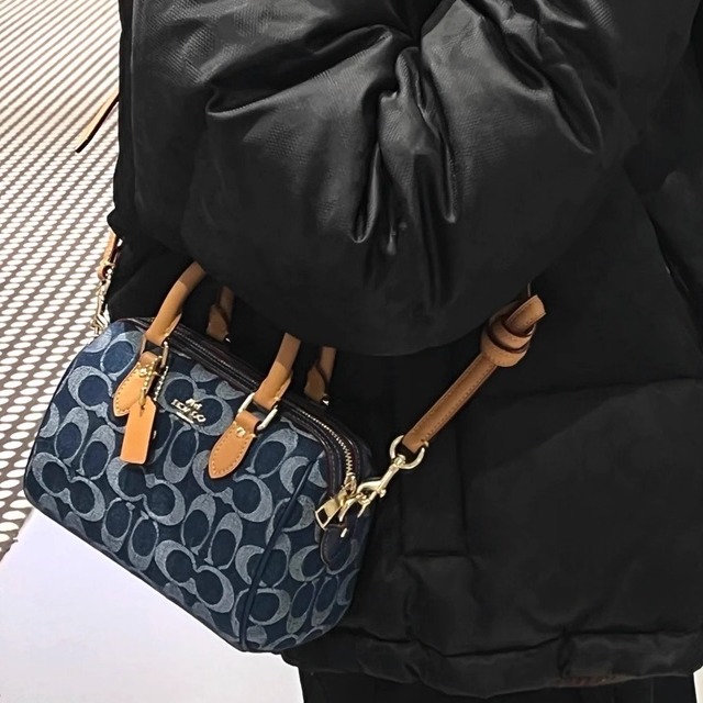 宝藏级牛货 Rowan香布蕾Mini波士顿复古手拎枕头单肩斜跨女包1015