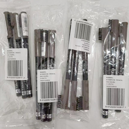 芮谜RIMMEL眉笔木质带刷头自然塑性专用眉笔持久不晕染