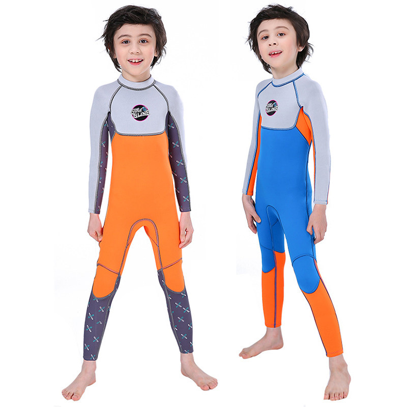 保暖长袖防晒防寒游泳衣潜水服图片