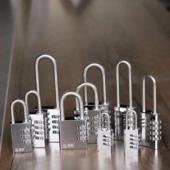 304不锈钢密码 锁挂锁 挂锁户外防水防锈防雨大门锁车厢电力锁密码