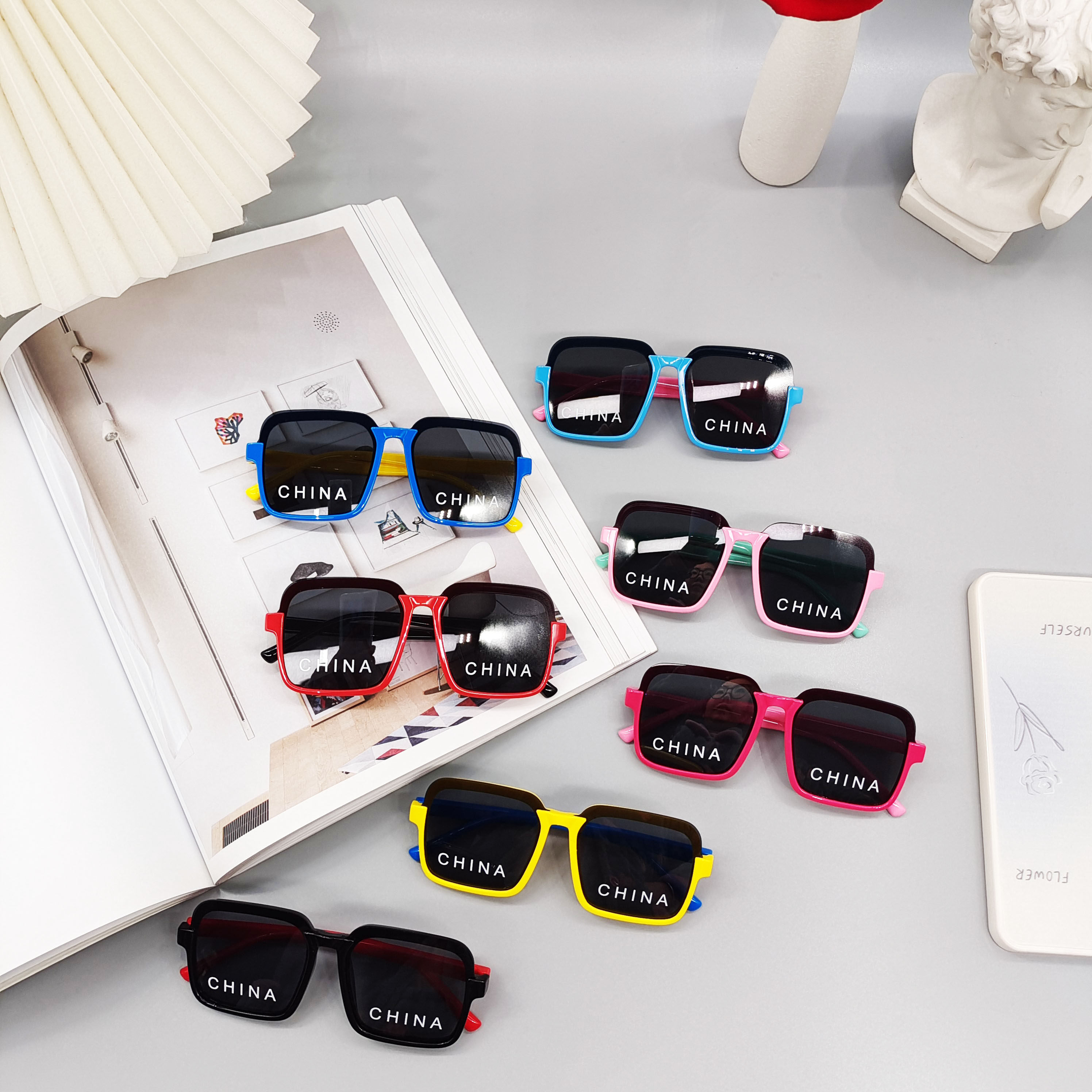 智慧宝宝墨镜太阳镜个性偏光