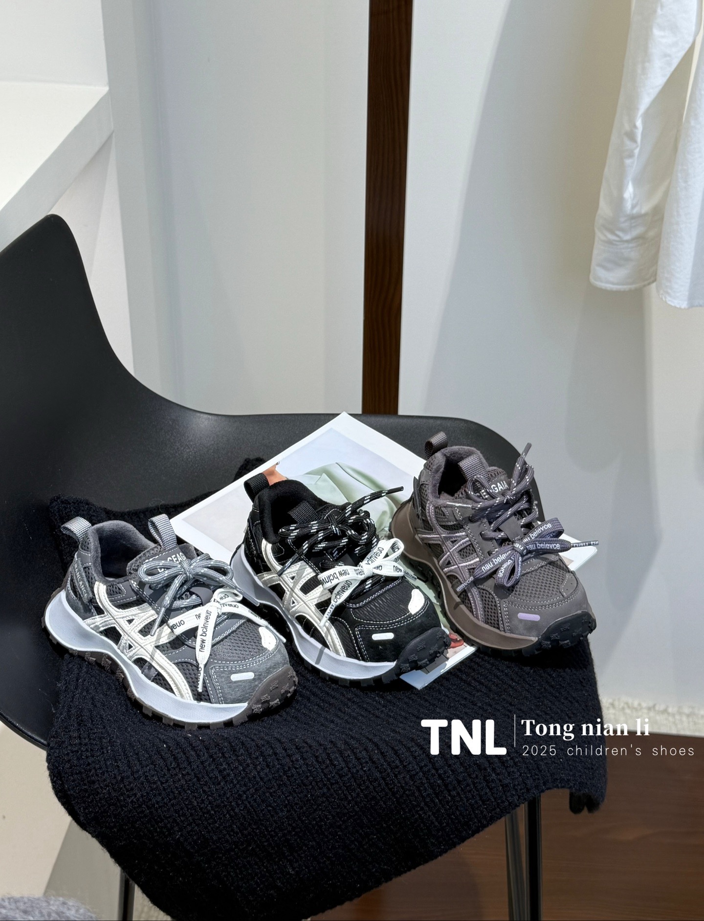 韩版女童鞋2025新款冬季儿童休闲运动鞋男童真皮冬鞋加绒二棉鞋子