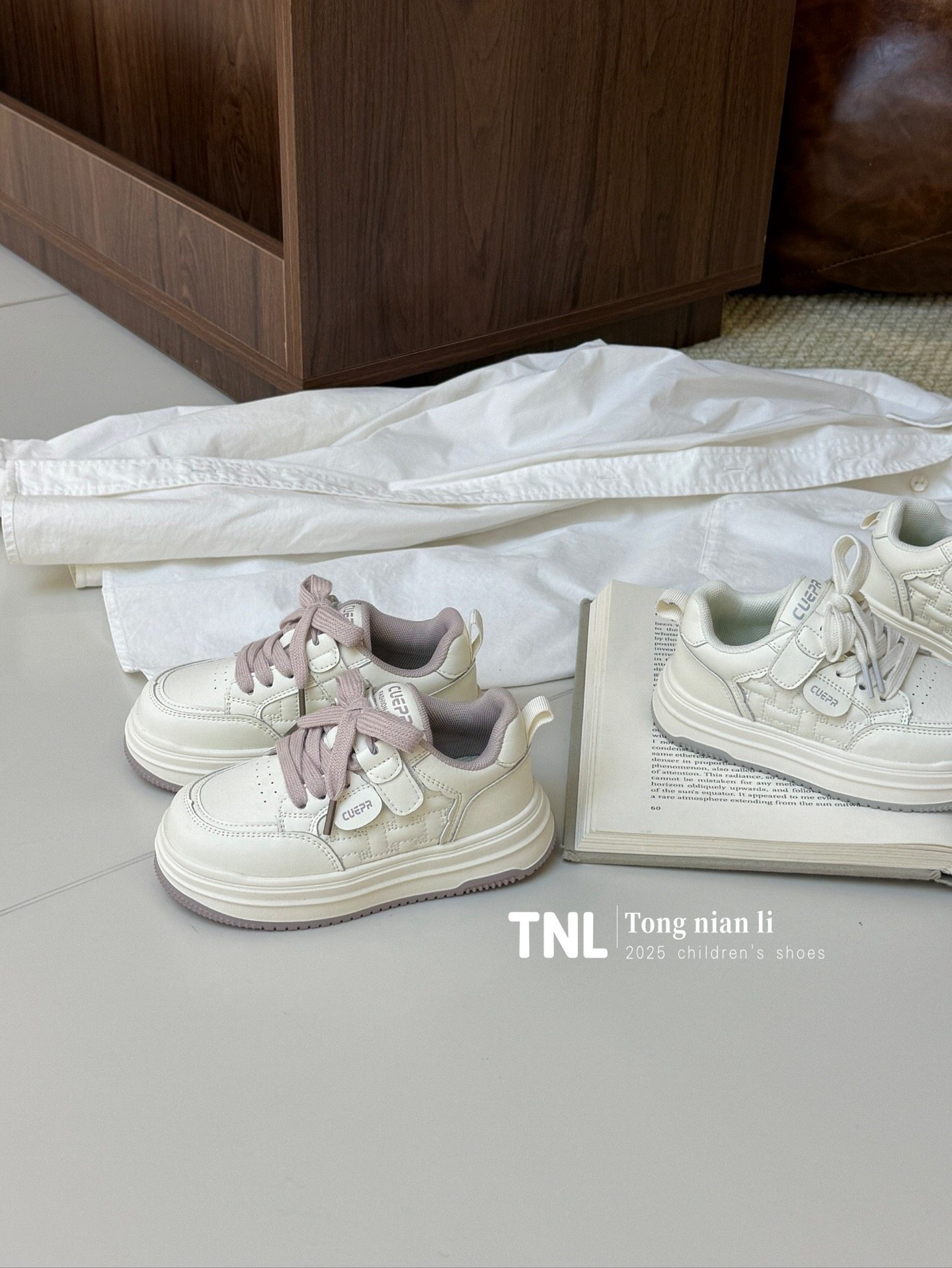 童年里童鞋2026春季新简约小白鞋男童时尚休闲运动鞋女童百搭板鞋,童鞋/婴儿鞋/亲子鞋,运动鞋,淘宝优惠券,粉丝福利购,淘宝优惠卷