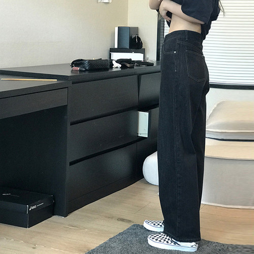 大码休闲牛仔裤女春装