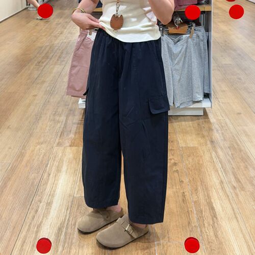 九分休闲工装裤女大码