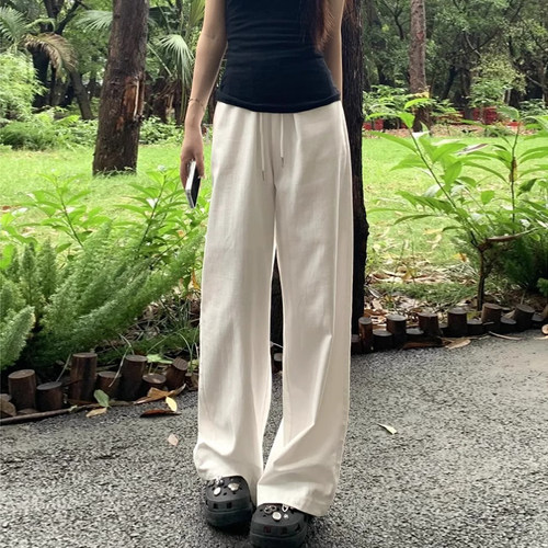 运动休闲裤女大码夏季