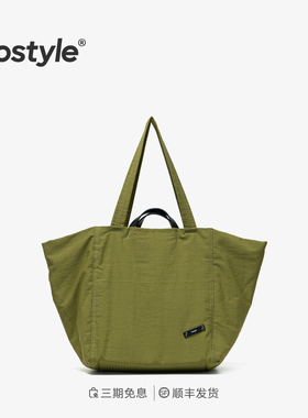fostyle®2025新款百搭大容量小众设计简约防水单肩托特包妈咪包