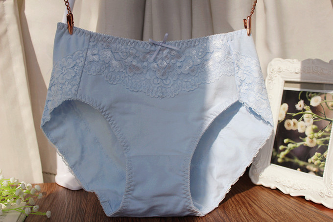 纯棉中腰女士内裤包臀