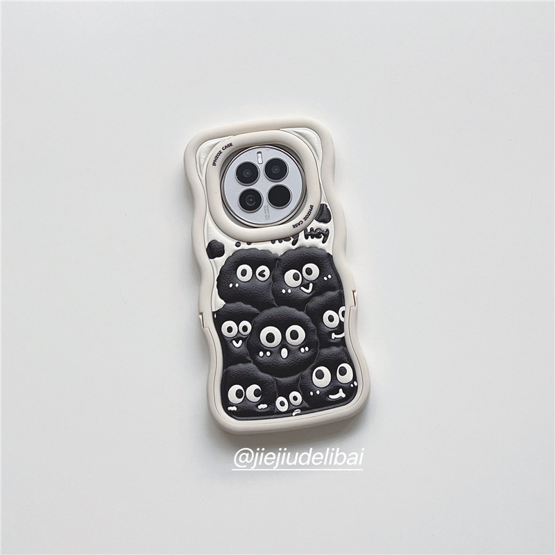 戒酒的李白丨适用华为mate40pro手机壳mate50pro趣味煤球隐形支架p40