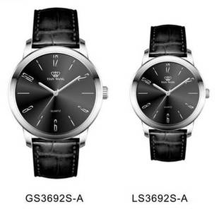 清库存天王表皮带表学生女腕表电子石英表男品牌手表女士手表