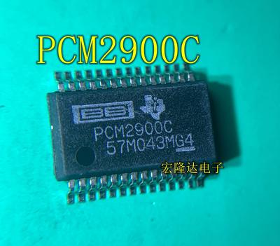 全新 PCM2900C PCM2900CDBR 立体声音频接口芯片 SSOP28