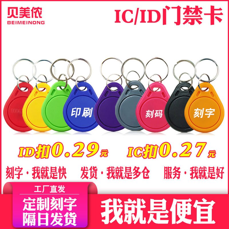 ICID复旦F08M1钥匙扣小区门禁卡
