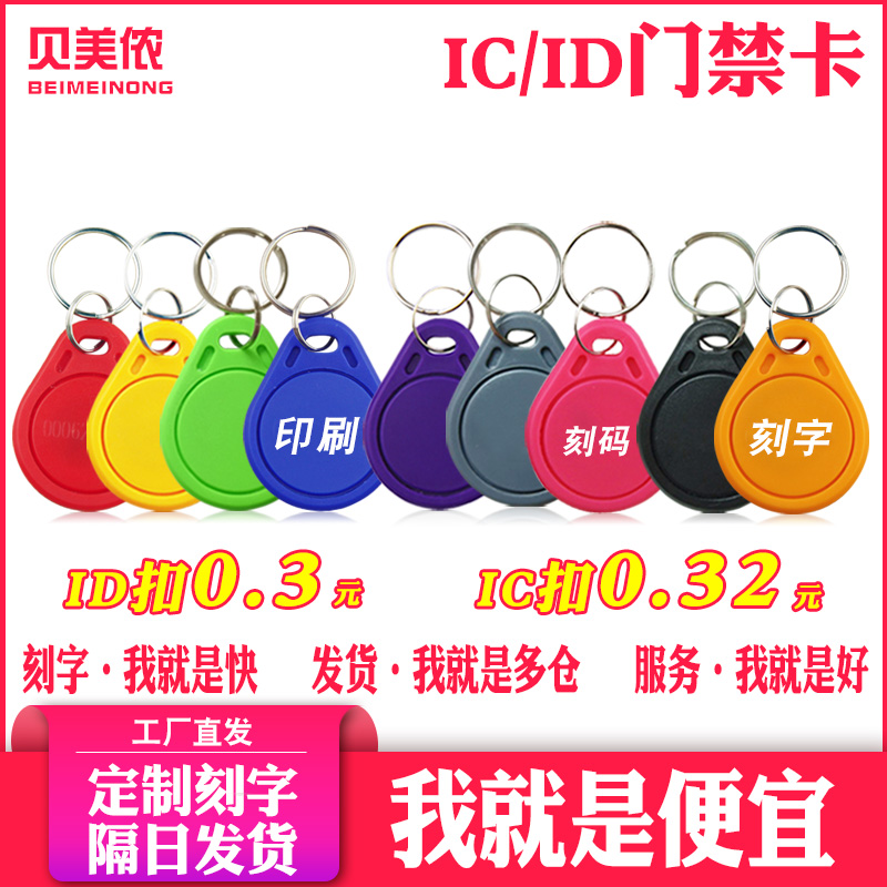 ICID复旦F08M1钥匙扣小区门禁卡