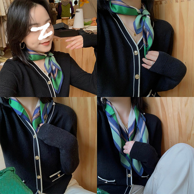 100%桑蚕丝洋气时尚女春秋