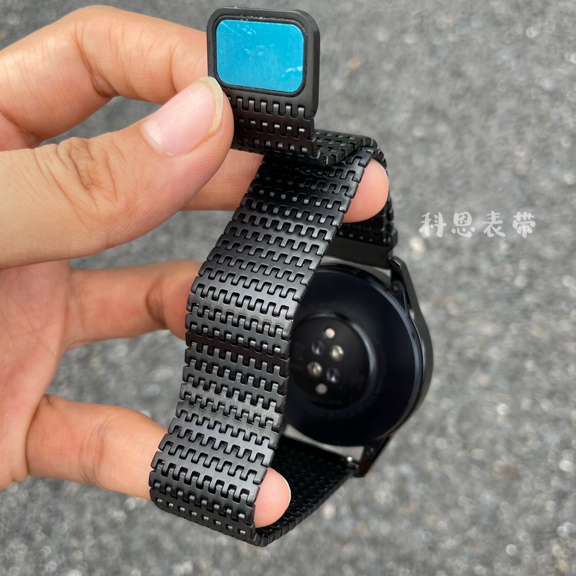 新款回环磁吸钢带适用华为手表GT5表带watch4pro米兰尼斯GT2/3