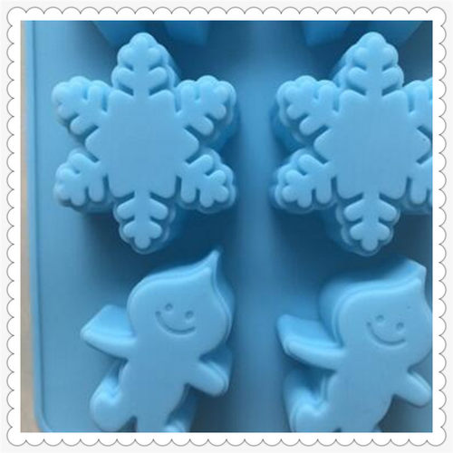 雪花硅胶耐高温巧克力模