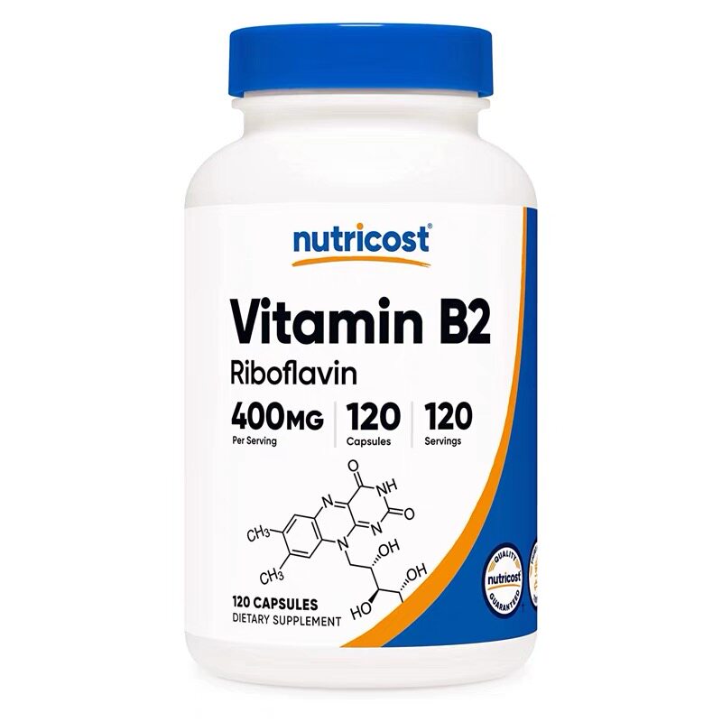 Nutricost维生素B2核黄素胶囊图片