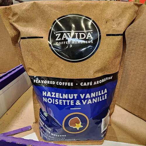 Zavida扎维达香草榛子味咖啡豆
