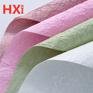 花店diy花束花艺包花材料双层肌理褶皱水岩纸 手工石纹纸鲜花包装