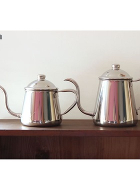 日本直邮Takahiro 0.9L 0.5L 不锈钢细口（非极细）咖啡手冲壶