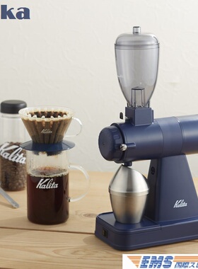 预定日本Kalita Next G2 单品手冲咖啡电动磨豆机100v电压 蓝绿白