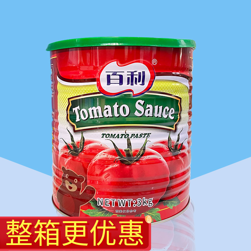 百利番茄沙司番茄酱3kg大桶商用
