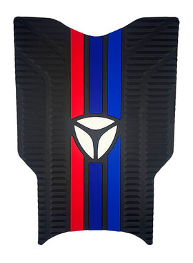 适用雅迪欧米豪华版电动车脚垫TDR2880Z/2958Z电瓶车橡胶脚踏垫