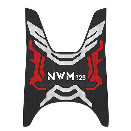 适用25款本田NWM125脚垫nwm125摩托车乳胶脚踏垫踏板车改装配件