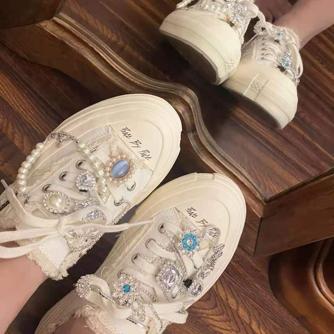 xvessel帆布鞋diy可拆卸活动鞋扣