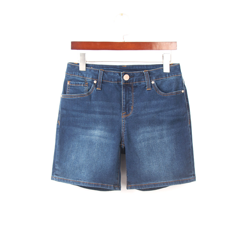 夏季薄款三四分裤牛仔裤女