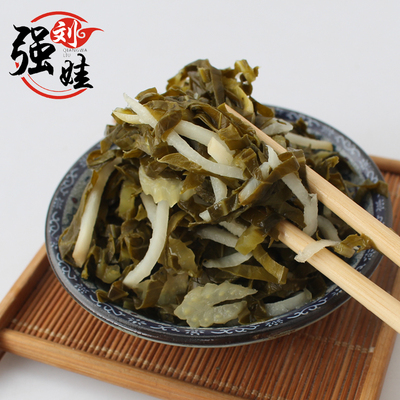 武都酸菜刘强娃浆水发酵圆根菜正宗甘肃陇南武都特产360g*8袋包邮