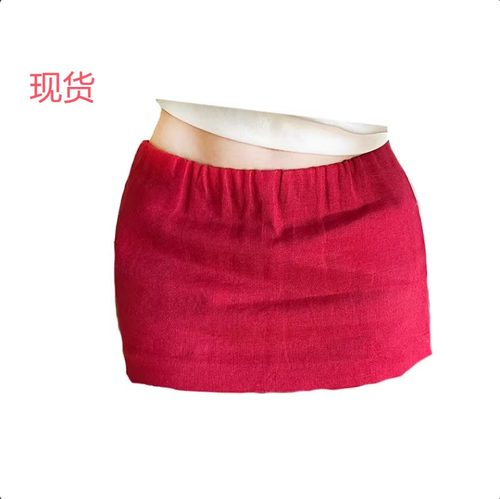 超万搭亚麻半裙100加厚