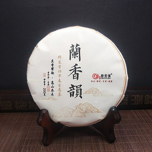 云南普洱茶 2019年醇普号 兰香韵 邦东昔归早春茶 200克青饼 生茶