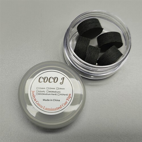 CocoJ乔可可14mm大头九球杆皮头