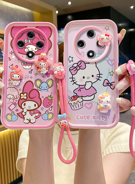 适用于OPPO Reno12F 5G国际版4G手机壳新款立体公仔Reno12 FS 5G海外版全包防摔CPH2637保护套卡通可爱钢化膜