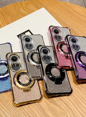 适用OPPO Reno10 5G国际版手机壳纯色oppoCPH2531硅胶保护创意Reno10pro海外版全包防摔OPPOCPH2525新款电镀