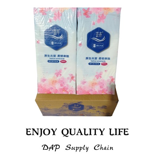 芸卉樱花系列挂抽纸（一箱2提）
