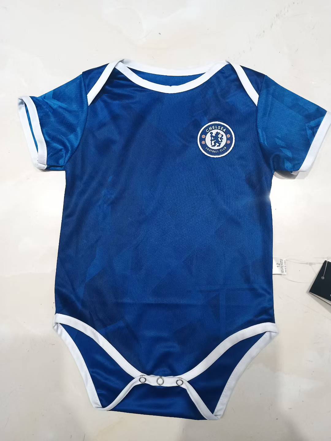 2526婴儿足球服哈衣切尔西球衣8号恩佐连体三角爬服速干名字印制