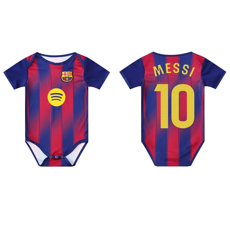 2526巴萨主场10号梅西足球服哈衣
