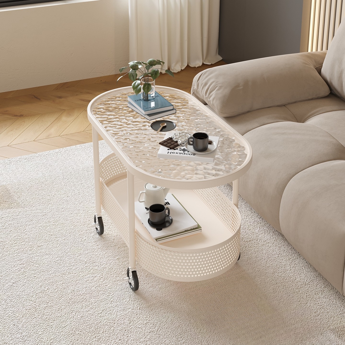 中古风沙发小户型小茶台可移动客厅桌子小型茶台新款阳台泡茶茶几,住宅家具,茶几,淘宝优惠券,粉丝福利购,淘宝优惠卷