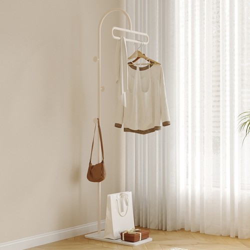 贝匠金属奶油风多功能挂衣架