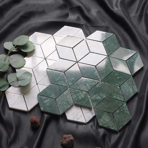 大理石马赛克背景墙简约